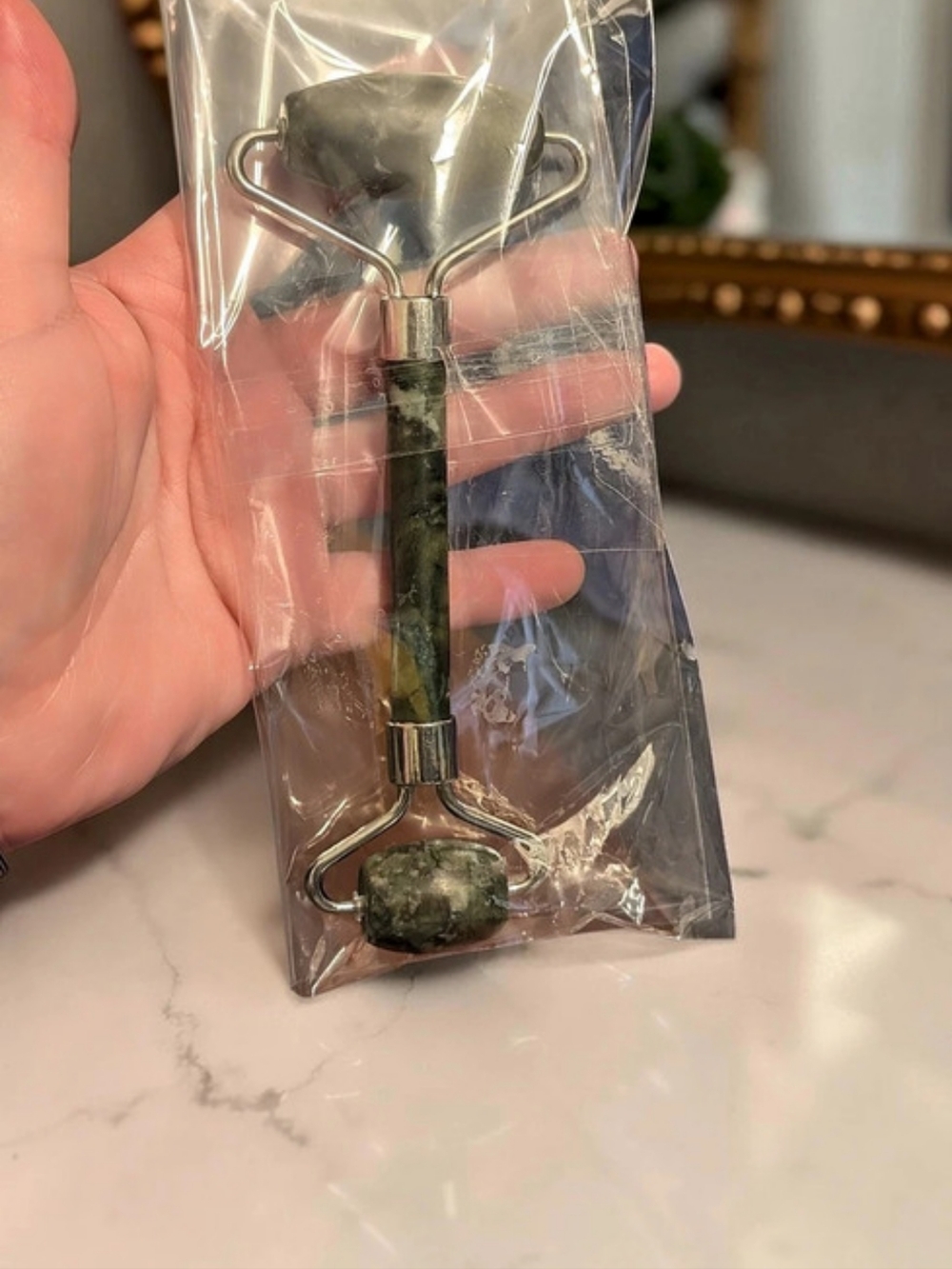 Believe Beauty Green Jade Facial Roller (New)